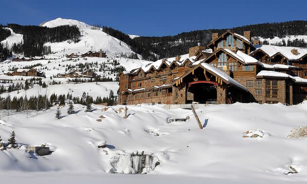 The Yellowstone Club near Big Sky, Montana, touts itself as the only private mountain ski resort in the world. On its <a href=