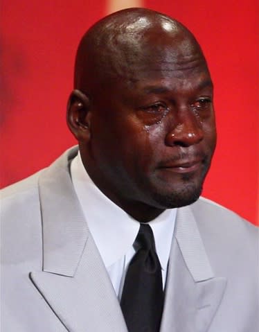 michael jordan crying