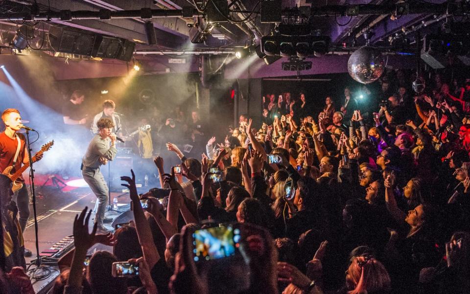 The Vamps perform at Dingwalls in 2018 - Redferns