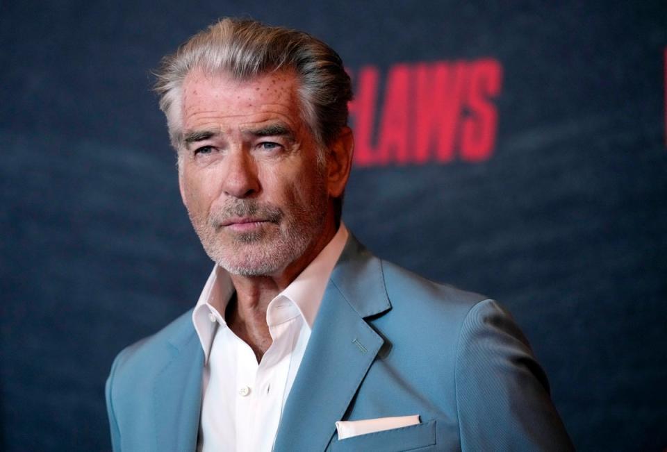 People Brosnan attends the LA premiere of ‘The Out-Laws’ in 2023 (2023 Invision)