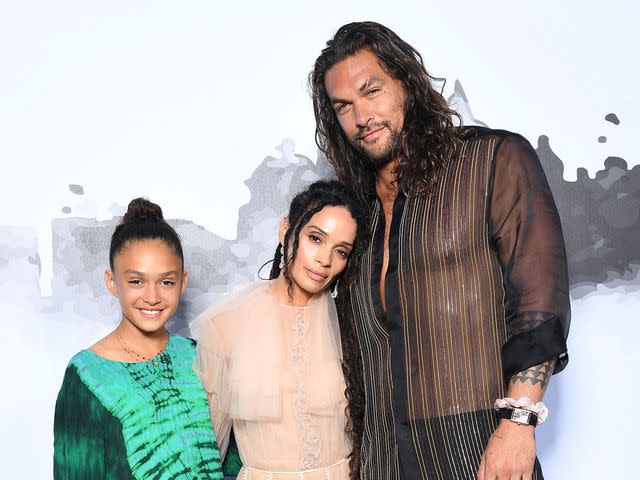 Daniele Venturelli/Daniele Venturelli/ Getty Jason Momoa, Lisa Bonet and their daughter Lola in 2019