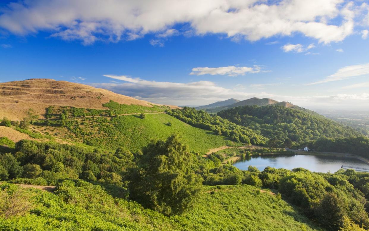 The Malvern Hills are wonderful for a ramble - Laurie Noble