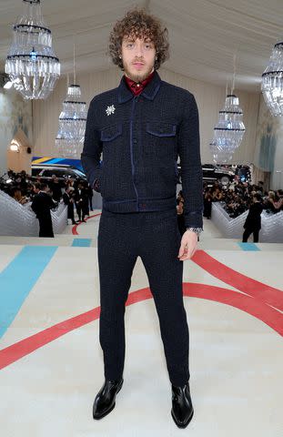 Kevin Mazur/MG23/Getty Jack Harlow at the 2023 Met Gala.