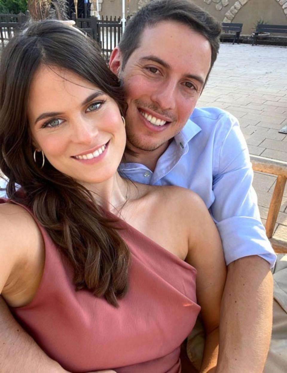 PHOTO: Shahar is shown with his fiance, Noa. (Obtained by ABC News)