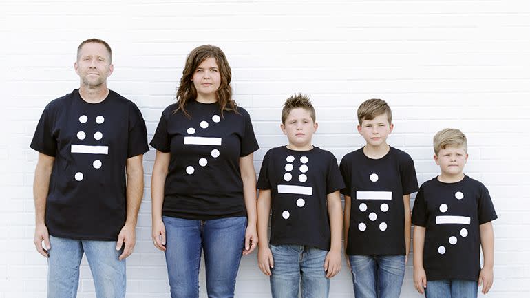 group halloween costumes dominos