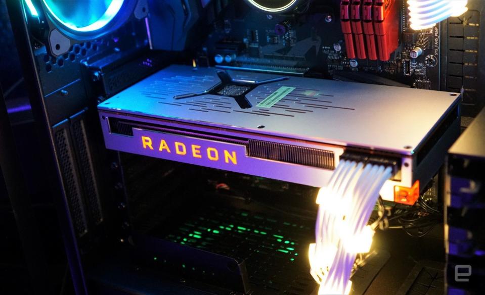 After AMD released its seven-nanometer Radeon VII graphics card with