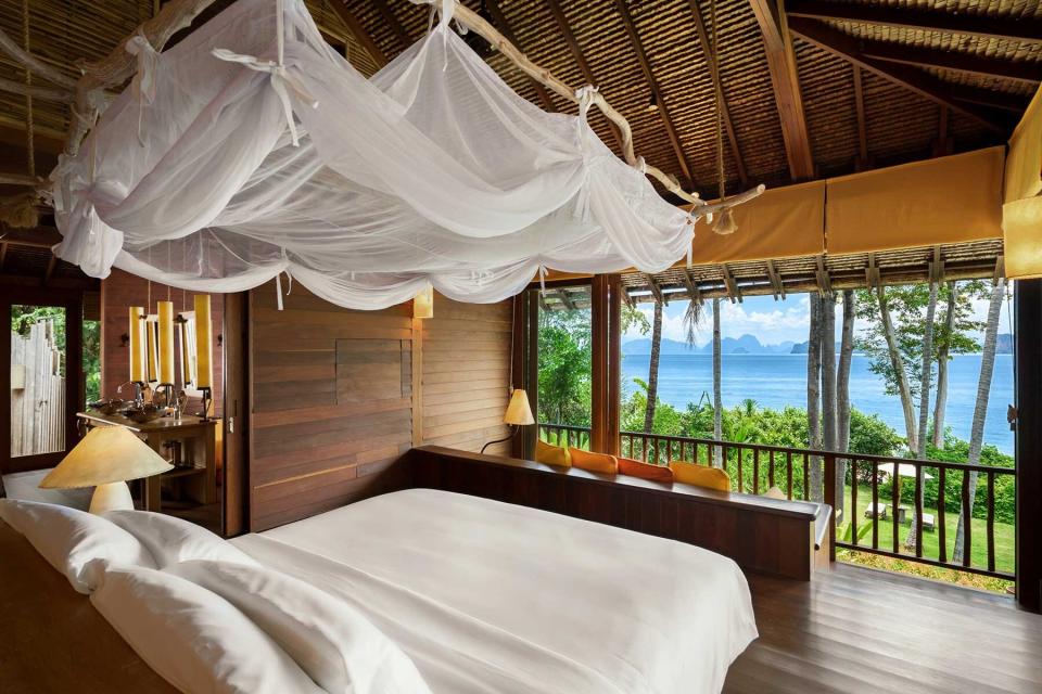 Guest room at Six Senses Yao Noi