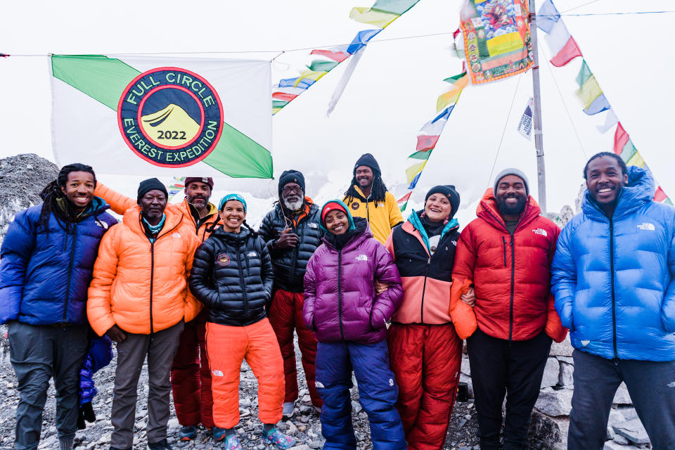 (Back Row L-R) Demond Mullins, Phil Henderson, Manoah Aniuu, (Front Row L-R) Eddie Taylor, James Kagambi, Adina Scott, Abby Dione, Rosemary Saal, Thomas Moore and Fred Campbell - Credit: Evan Green