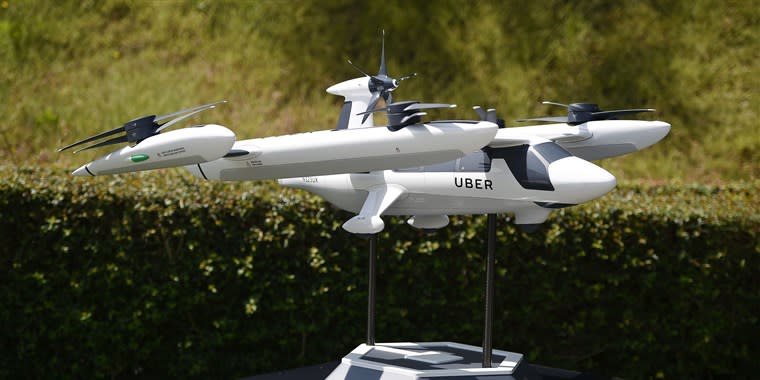 <p>Cosa potrebbe bloccare sul nascere un progetto del genere? La sicurezza in volo… (foto: Uber) </p>