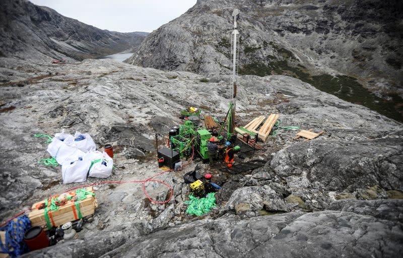 Mining in Greenland