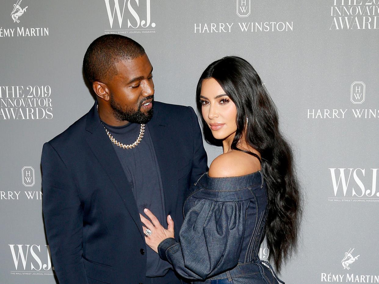 Kim Kardashian and Kanye West at the WSJ. Magazine 2019 Innovator Awards  (Getty Images for WSJ. Magazine I)