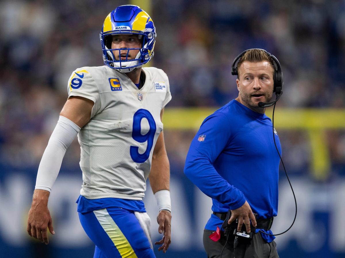 Rams GM Les Snead wears F--- them picks shirt to Super Bowl