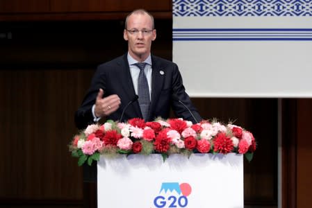 Group of 20 (G-20) high-level seminar on financial innovation "Our Future in the Digital Age" on the sidelines of the G-20 finance ministers and central bank governors meeting in Fukuoka