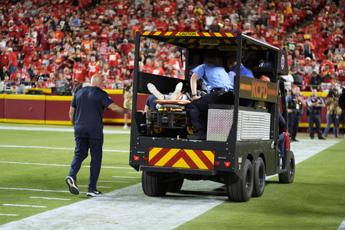 Bears defensive end Douglas Coleman III released from hospital after leaving game against Chiefs on stretcher