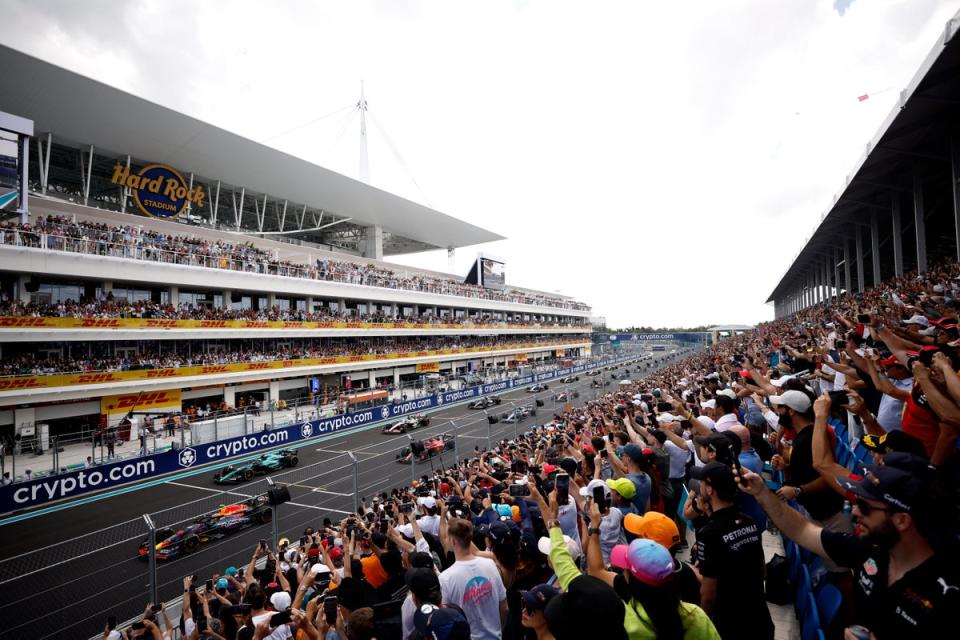 Miami has produced two dull races so far – but has a contract until 2031 (Getty Images)