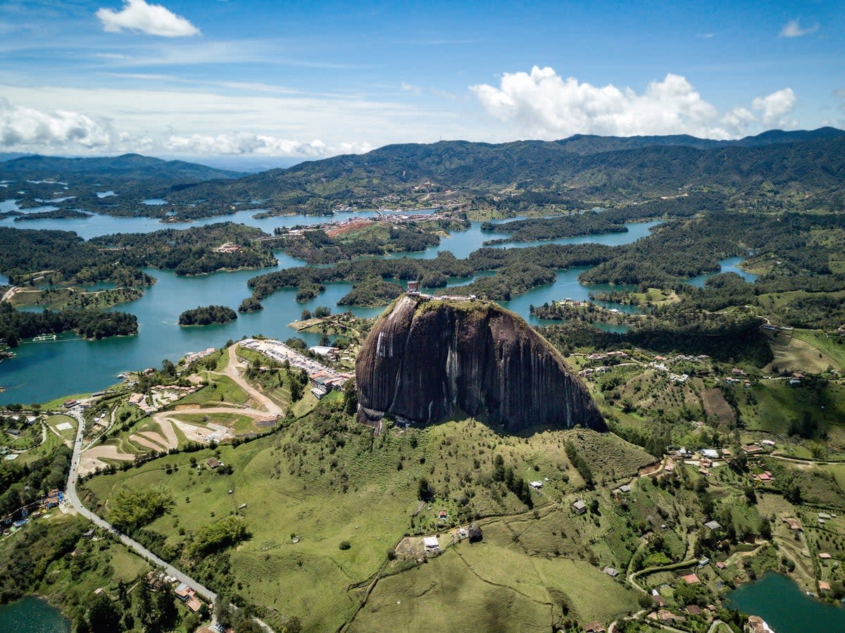 Crystalline rivers and verdant jungle are just some of the many environments to find in Colombia  (Getty Images)