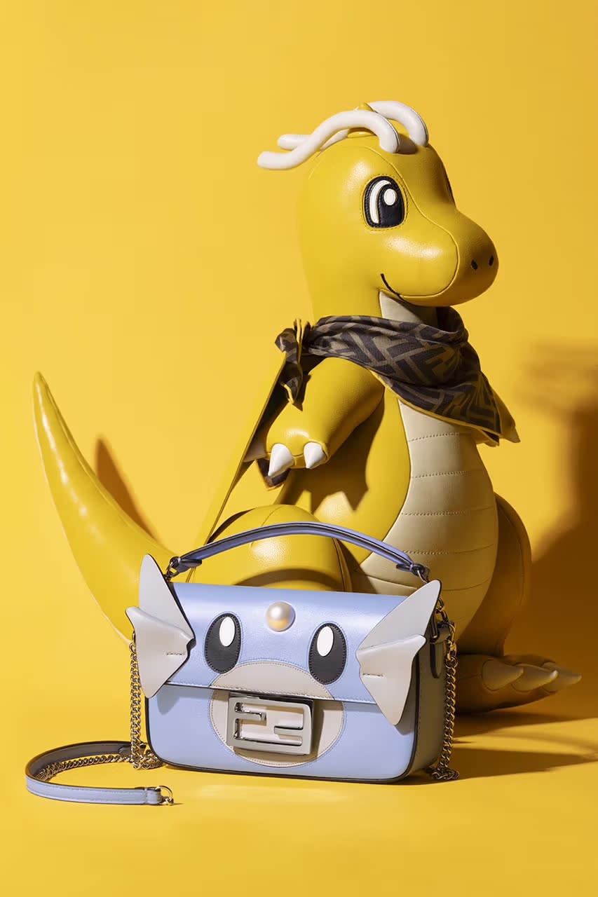 Fendi x Frgmt x Pokémon聯名系列1月登場！啟暴龍Peekaboo手袋、迷你龍Baguette...時尚小精靈訓練員準備出擊