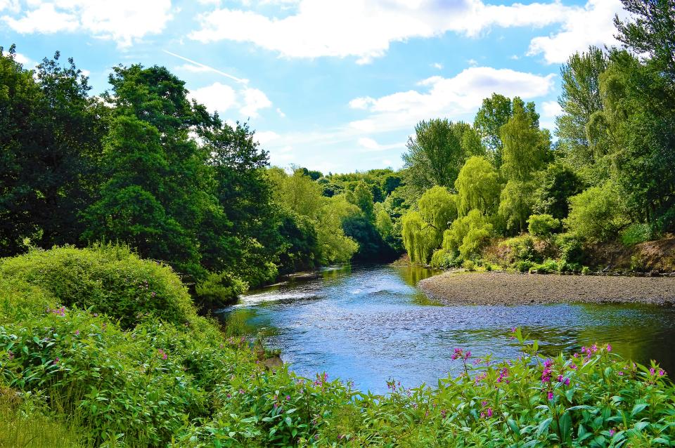 An image of the River Irwell in North West England.