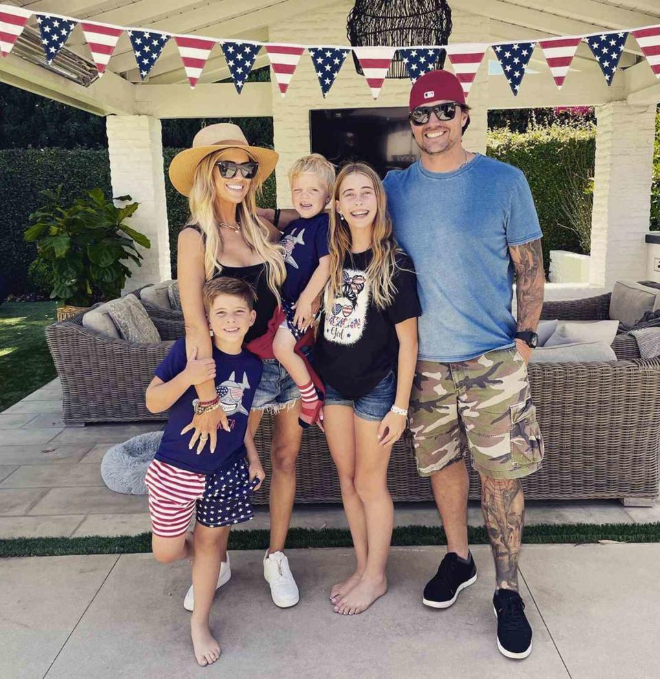 Christina Hall Celebrates Fourth of July with All Three Kids and Husband Josh Hall: 'My Loves"