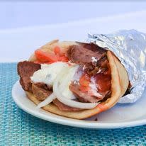 Gyros are a popular attraction at the annual Greek Festival in Cranston which will be held under the big tents Sept. 8, 9 and 10.