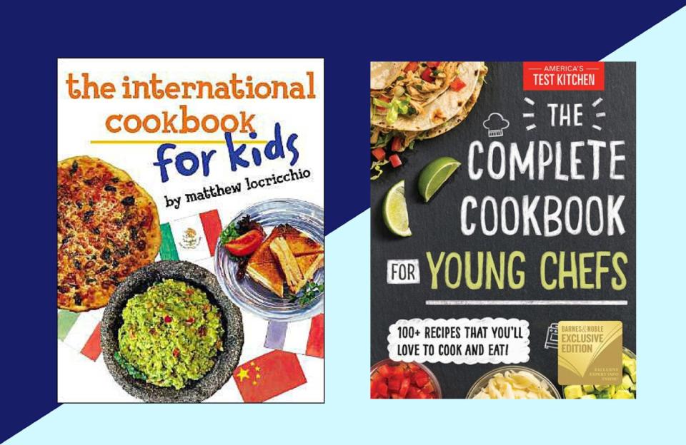 "<strong><a href="https://fave.co/2CofnvQ" target="_blank" rel="noopener noreferrer">The Complete Cookbook for Young Chefs</a></strong>" &mdash; Steward their love of cooking from a young age. This collection of more than 100 recipes for young chefs is an excellent entry point for the entire family. They&rsquo;ll enjoy cooking these meals almost as much as they&rsquo;ll enjoy eating them. <strong><a href="https://fave.co/2CofnvQ" target="_blank" rel="noopener noreferrer">Get it on Amazon</a></strong>.&lt;br&gt;<br />&lt;br&gt;<br />"<strong><a href="https://fave.co/32w4C5r" target="_blank" rel="noopener noreferrer">The International Cookbook for Kids</a></strong><a href="https://www.barnesandnoble.com/w/the-international-cookbook-for-kids-matthew-locricchio/1006409380?ean=9780761451853">﻿</a>" &mdash; Just as <a href="https://time.com/5261446/language-critical-period-age/"><strong>young brains</strong>﻿</a> can learn new languages better than the average adult, young palates are ripe for a taste of international cuisines. Don&rsquo;t just assume &ldquo;they won&rsquo;t like that,&rdquo; but instead, get them involved in the kitchen by whipping up some international delicacies! <strong><a href="https://fave.co/32w4C5r" target="_blank" rel="noopener noreferrer">Get it on Amazon</a></strong>.