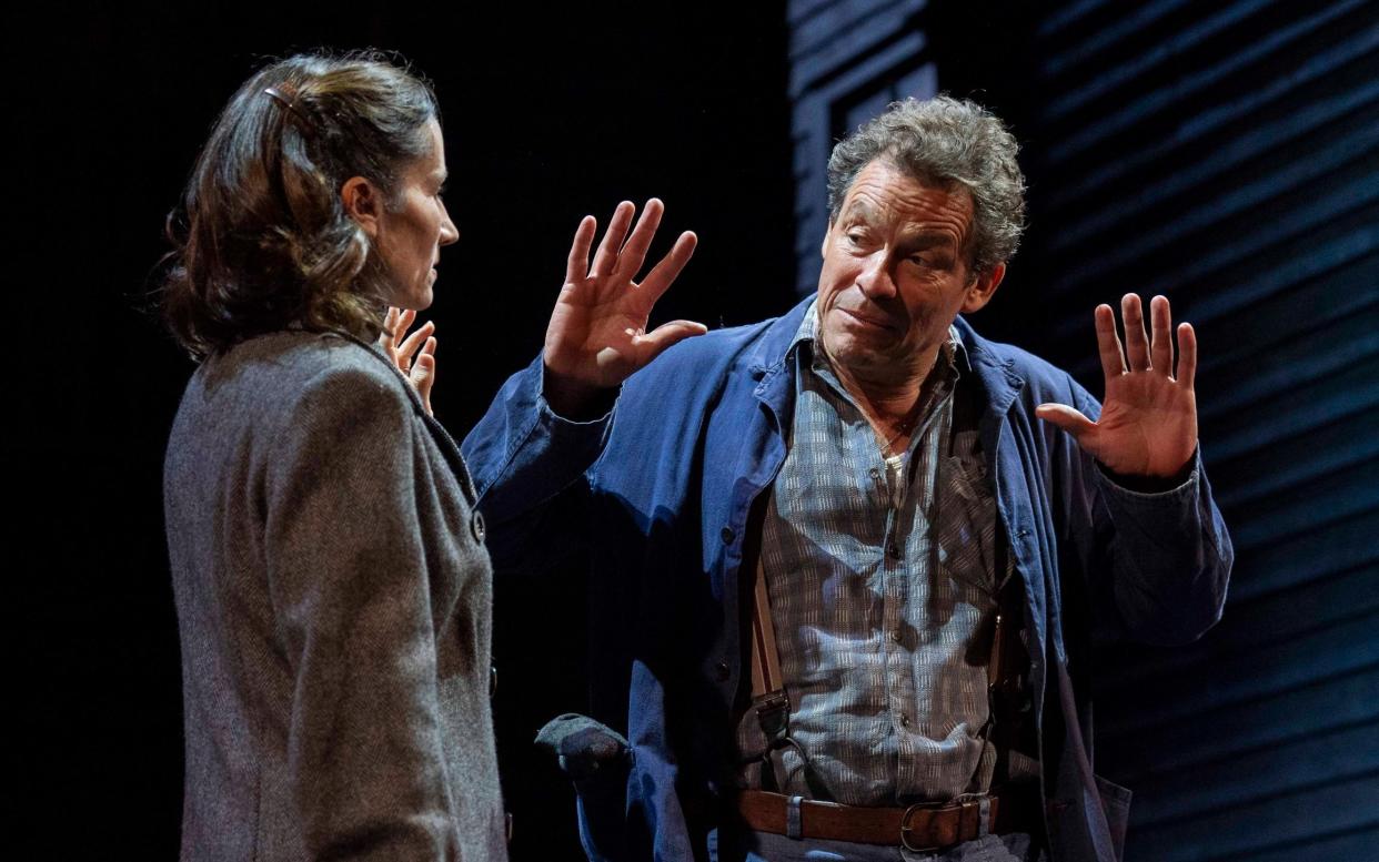 A View From The Bridge at the Theatre Royal Haymarket: Kate Fleetwood as Beatrice, Dominic West as Eddie