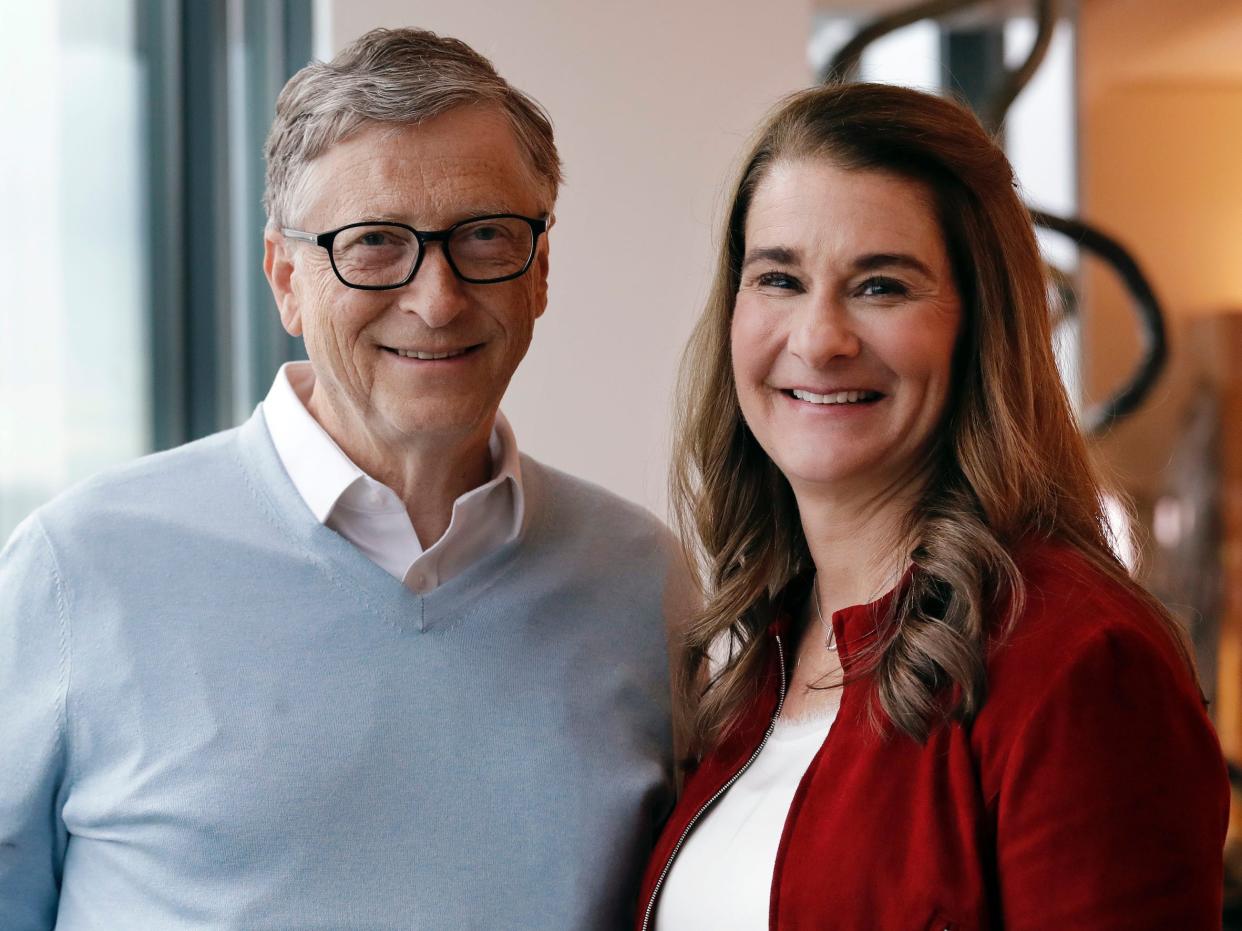 Bill and Melinda Gates in February 2019