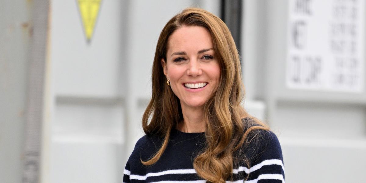 Duchess Kate Wears Nautical Stripes and a Wetsuit For Sailing Event