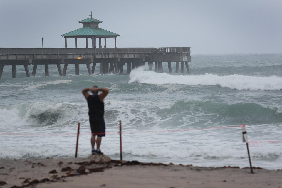 Image: Isaias Remains A Tropical Storm As It Moves Up East Coast (Joe Raedle / Getty Images)