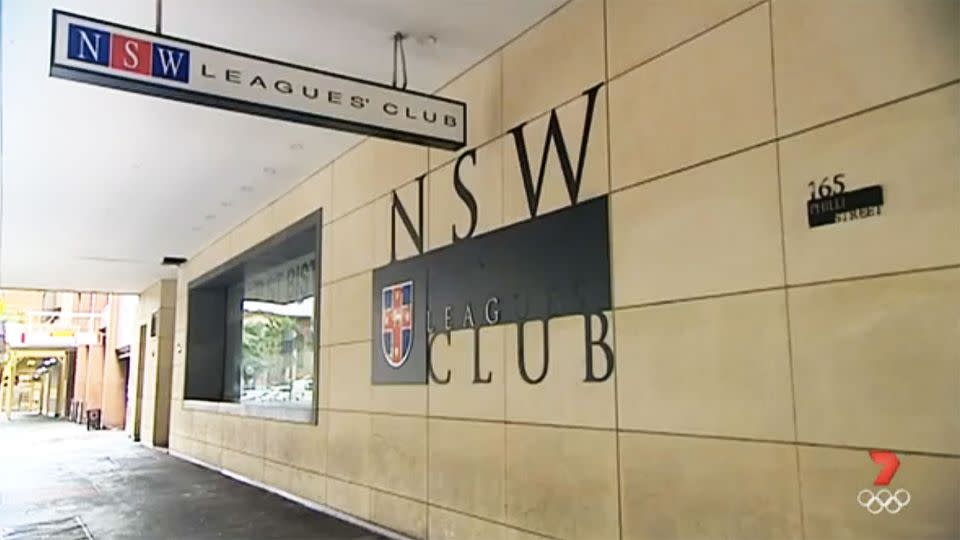 The Sydney siege negotiation room was the New South Wales Leagues Club, located next door to the Lindt Cafe. Photo: 7 News