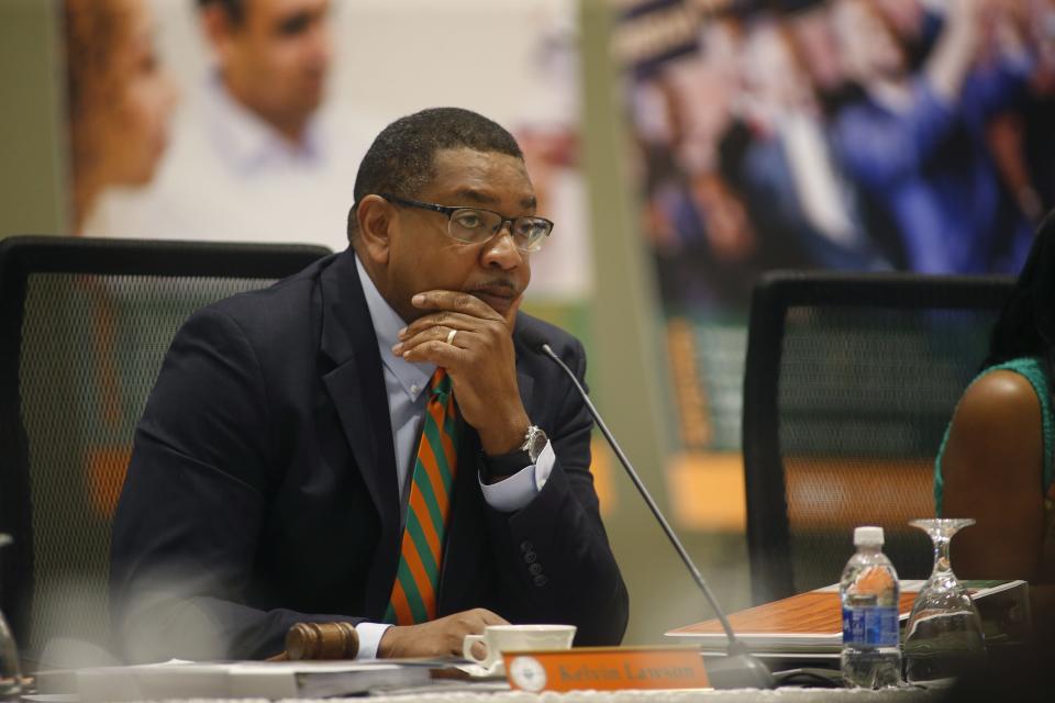 FAMU Board of Trustees Chairman Kelvin Lawson.