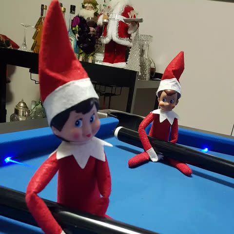 <p>If you have more than one Elf in the home, think about using games or sports to include them both.</p><p><a href="https://www.instagram.com/p/CVVHB5olg5R/" rel="nofollow noopener" target="_blank" data-ylk="slk:See the original post on Instagram;elm:context_link;itc:0;sec:content-canvas" class="link ">See the original post on Instagram</a></p>