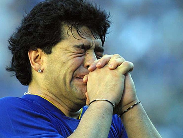 Los 20 momentos más importantes en la vida de Diego Maradona