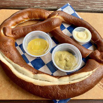 Bavarian Pretzel Blue Holler Cafe