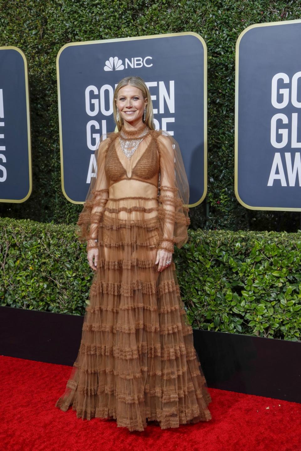 Gwyneth Paltrow at the 77th Golden Globe Awards