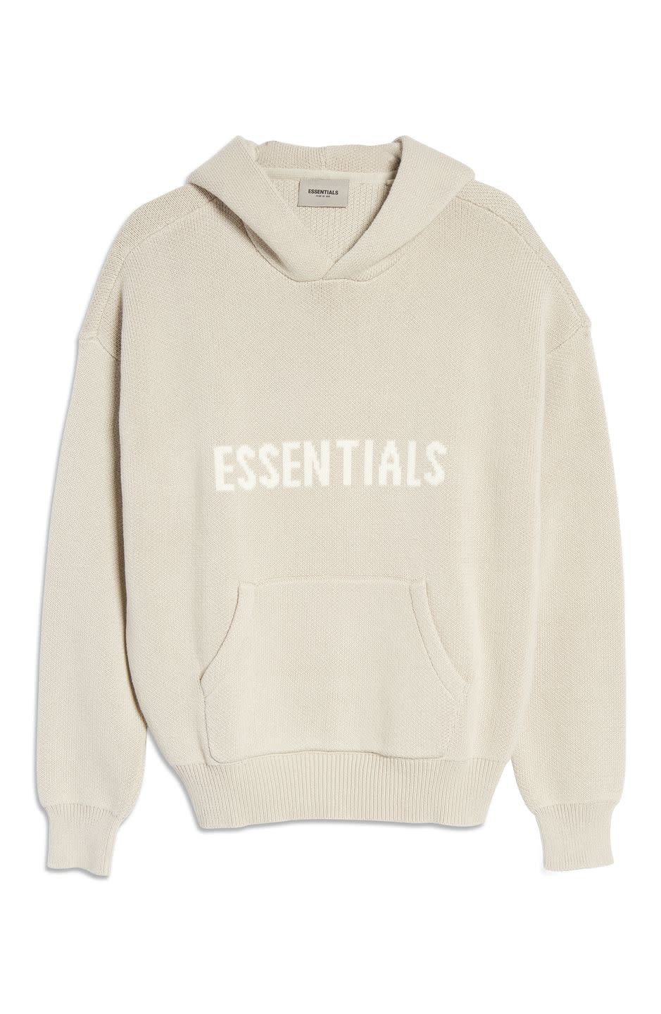 Knit Pullover Hoodie