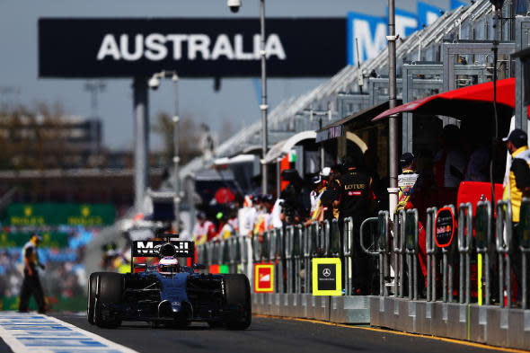 Australian F1 Grand Prix - Practice