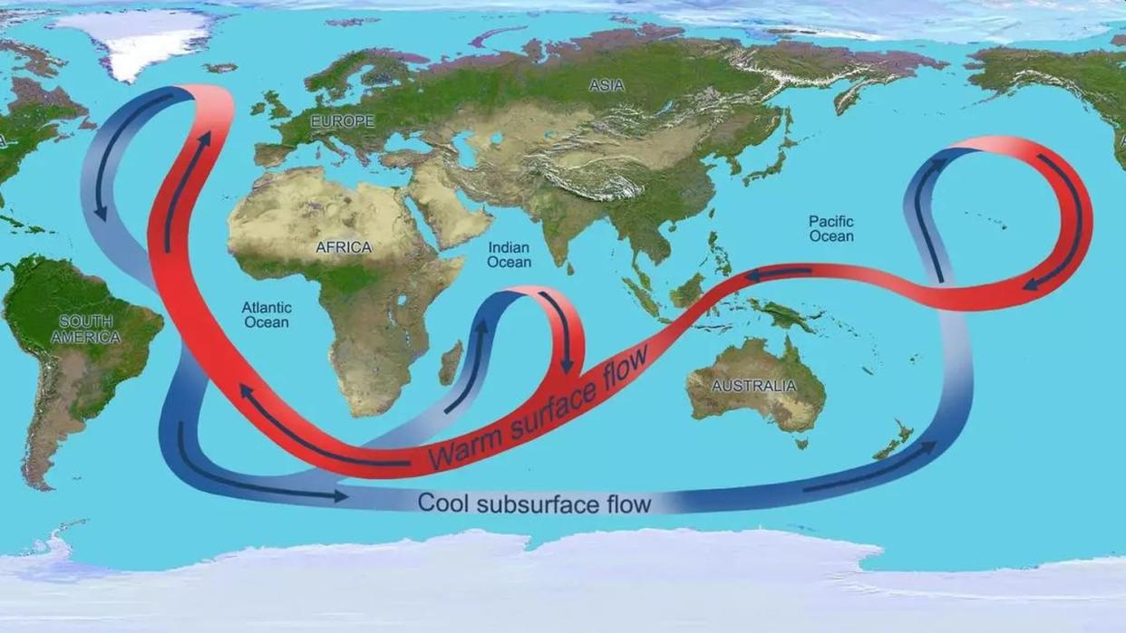 El deshielo de Groenlandia está aportando agua dulce y desequilibra la corriente atlántica | Imagen Josep Lluís Pelegrí (ICM-CSIC)