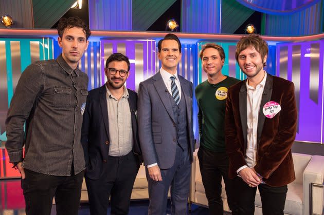 The Inbetweeners reunion (Credit: Channel 4)