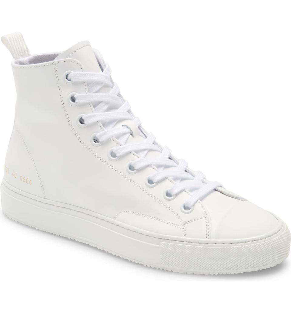 Common Projects Tournament High Top Sneakers