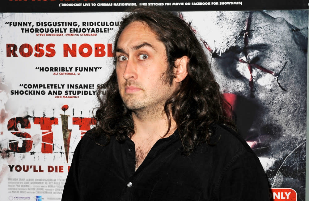 Ross Noble once used his own privat tank to solve a dispute with his neighbour credit:Bang Showbiz