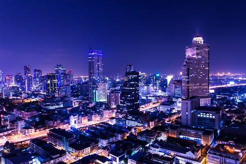   <span class="attribution"><a class="link " href="https://www.shutterstock.com/image-photo/aerial-view-bangkok-twilight-night-117107053" rel="nofollow noopener" target="_blank" data-ylk="slk:Tungphoto/Shutterstock.com;elm:context_link;itc:0;sec:content-canvas">Tungphoto/Shutterstock.com</a></span>