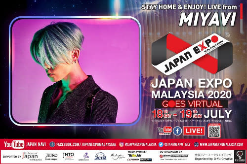  Remember to tune in to Miyavi's performance this Sunday!