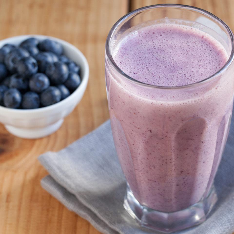 Blueberry-Banana Smoothie (Batido)