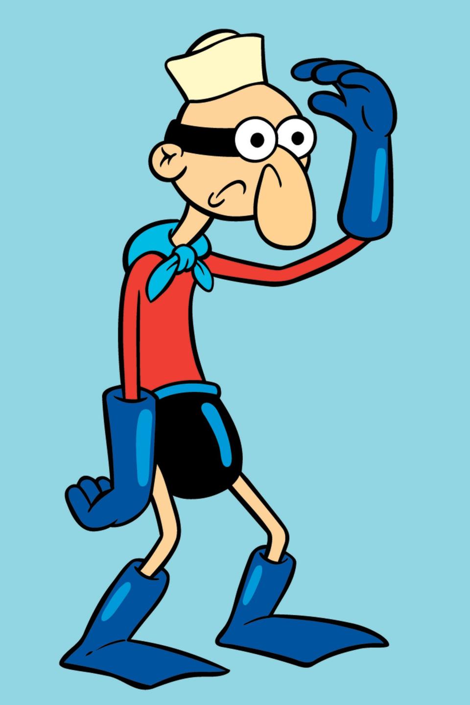 Behind the scenes, Conway did quite a bit of voice work, including as Barnacle Boy on <em>SpongeBob SquarePants. </em>