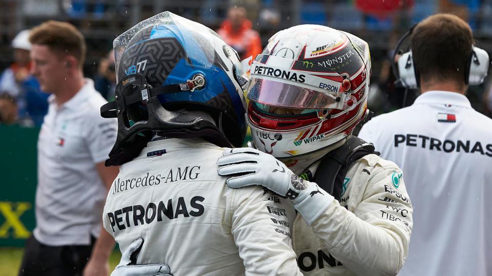 Mercedes考慮義大利GP後讓Bottas支援Hamilton