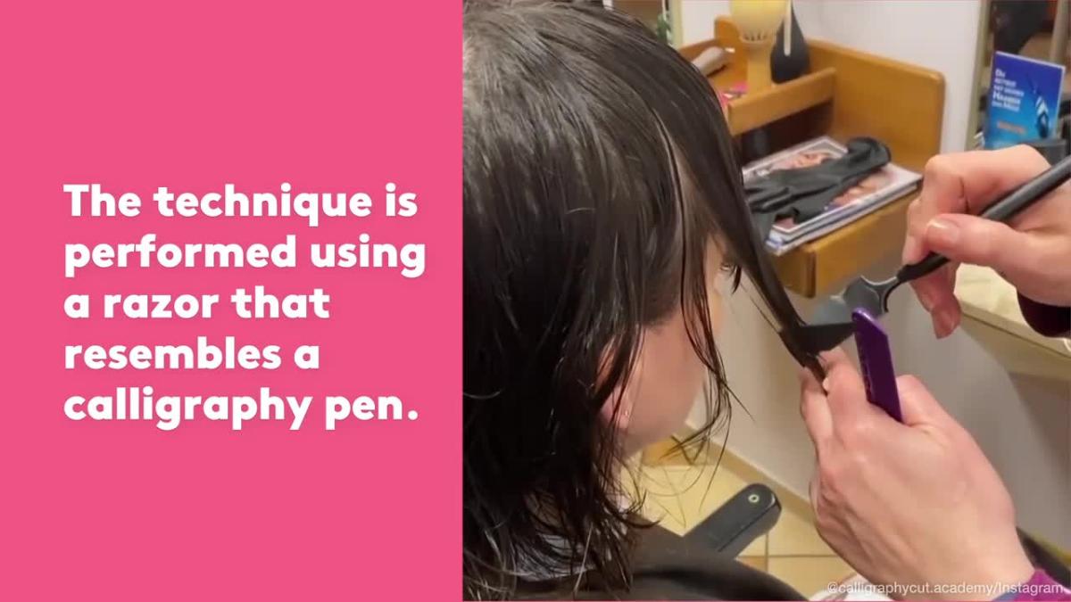 What Is The Calligraphy Haircut—and Should I Get One Video 