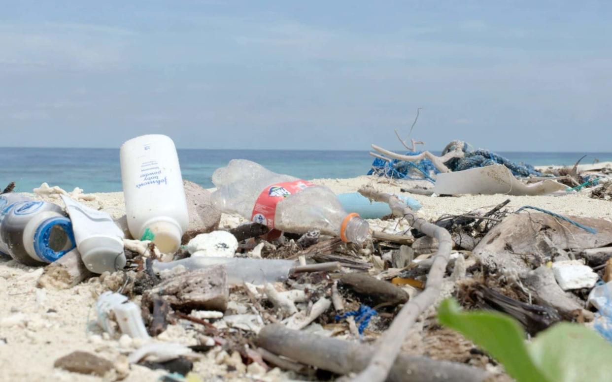 Millions of tonnes of plastic are washed into the world's oceans - WARNING: Use of this copyright image is subject to the terms of use of BBC Pictures' Digital Picture