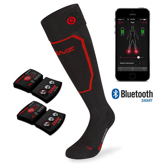 Buy <a href="https://cozywinters.com/shop/heated-socks.html?VS=heated-socks-LG&amp;gclid=EAIaIQobChMI8N6u1OKq1wIVCo9-Ch20fA8oEAkYASABEgJx3vD_BwE" target="_blank">Lenz battery heated socks</a>&nbsp;for $299.95