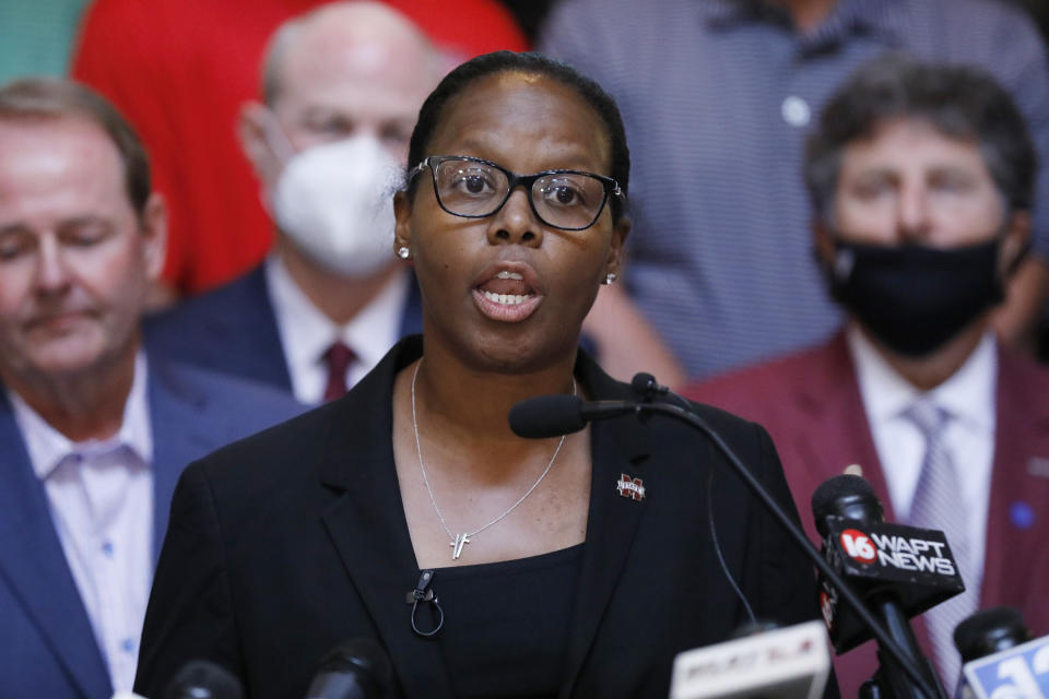 Nikki McCray-Penson has had a tremendous effect on women's basketball over the past two decades.  (AP Photo/Rogelio V. Solis)